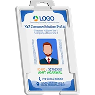 High-Quality Plastic ID Card – Single-Side Custom Print | Long-Lasting & Waterproof
